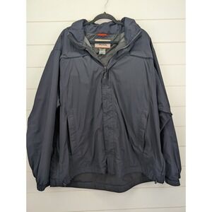 511 Tactical Rain Shell Jacket Men 2XL XXL Windbreaker Workwear Outdoor Hood